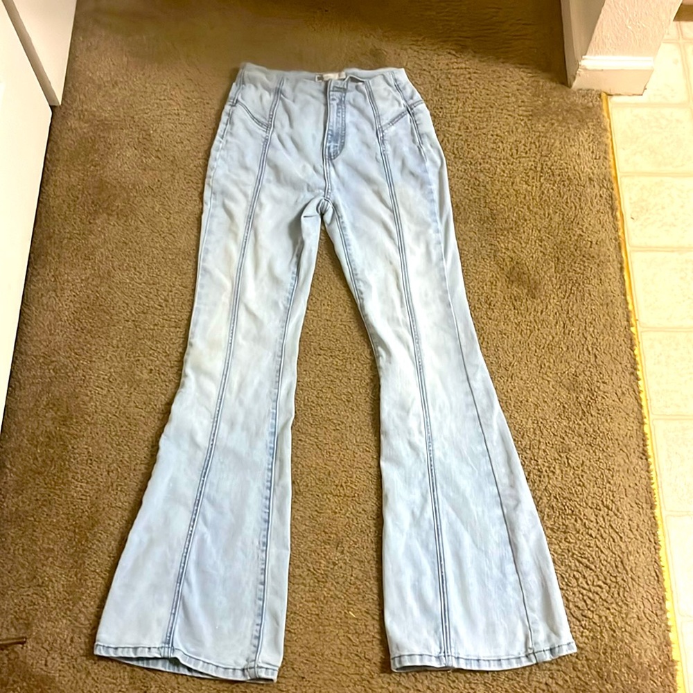 SO high rise jeans boot cute size 5